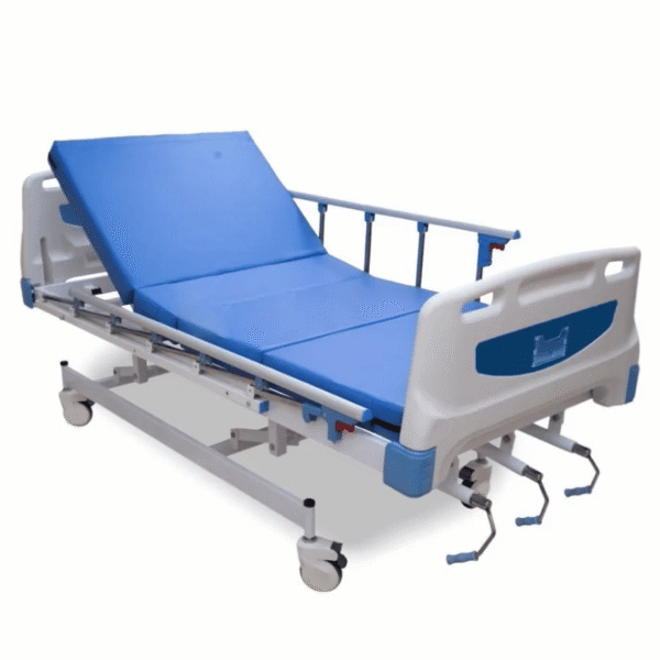 Manual semi-delux Gynaec Hospital Bed - 3 Function
